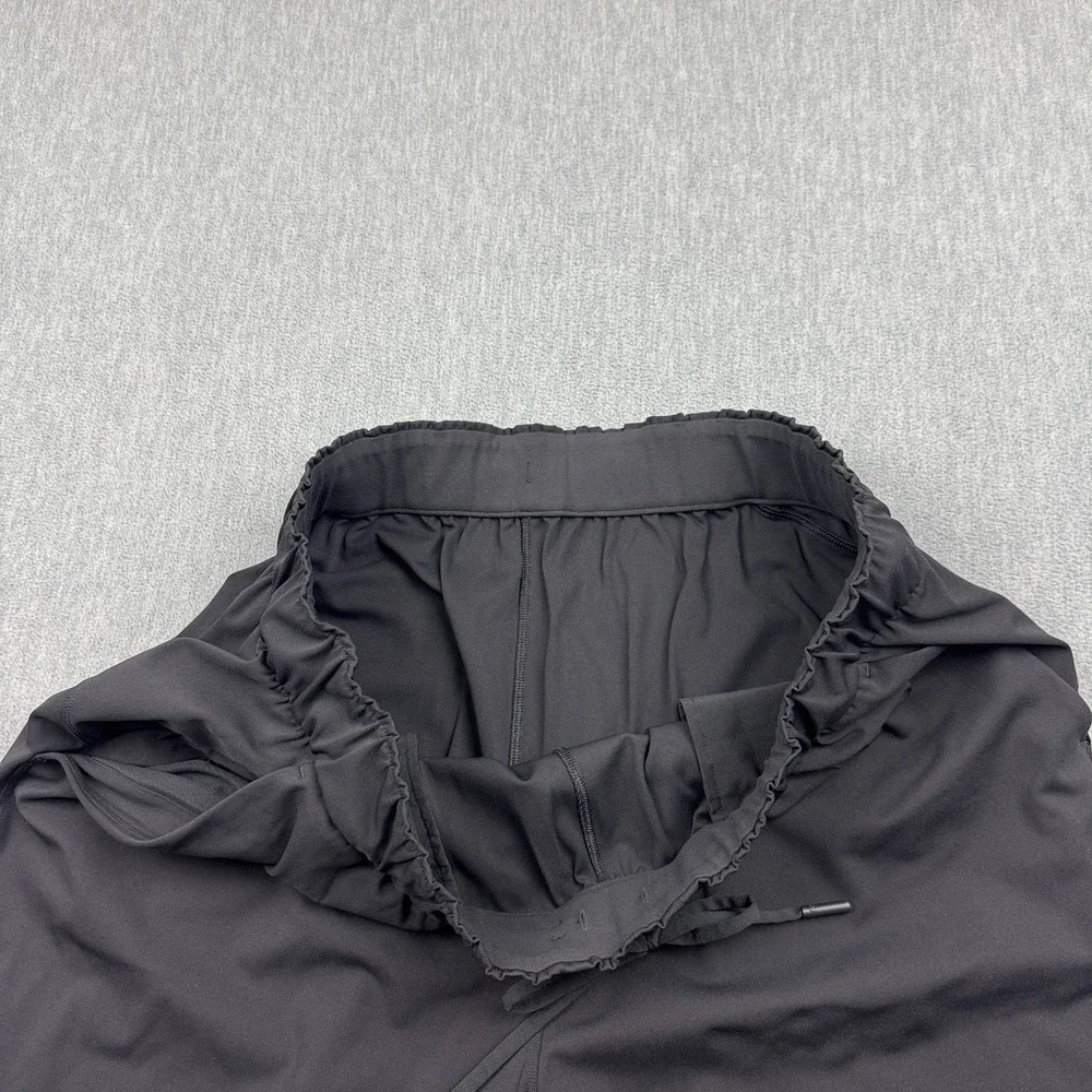 Lululemon Jogger Pants Womens 14 Black‎ Keep Moving Training Running Gym W5CV4S
